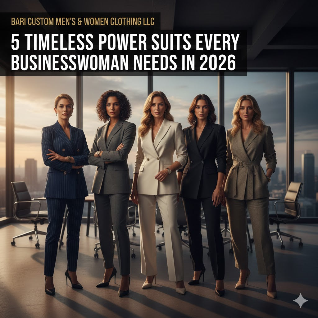 5 Timeless Power Suits Every Businesswoman Needs in 2026