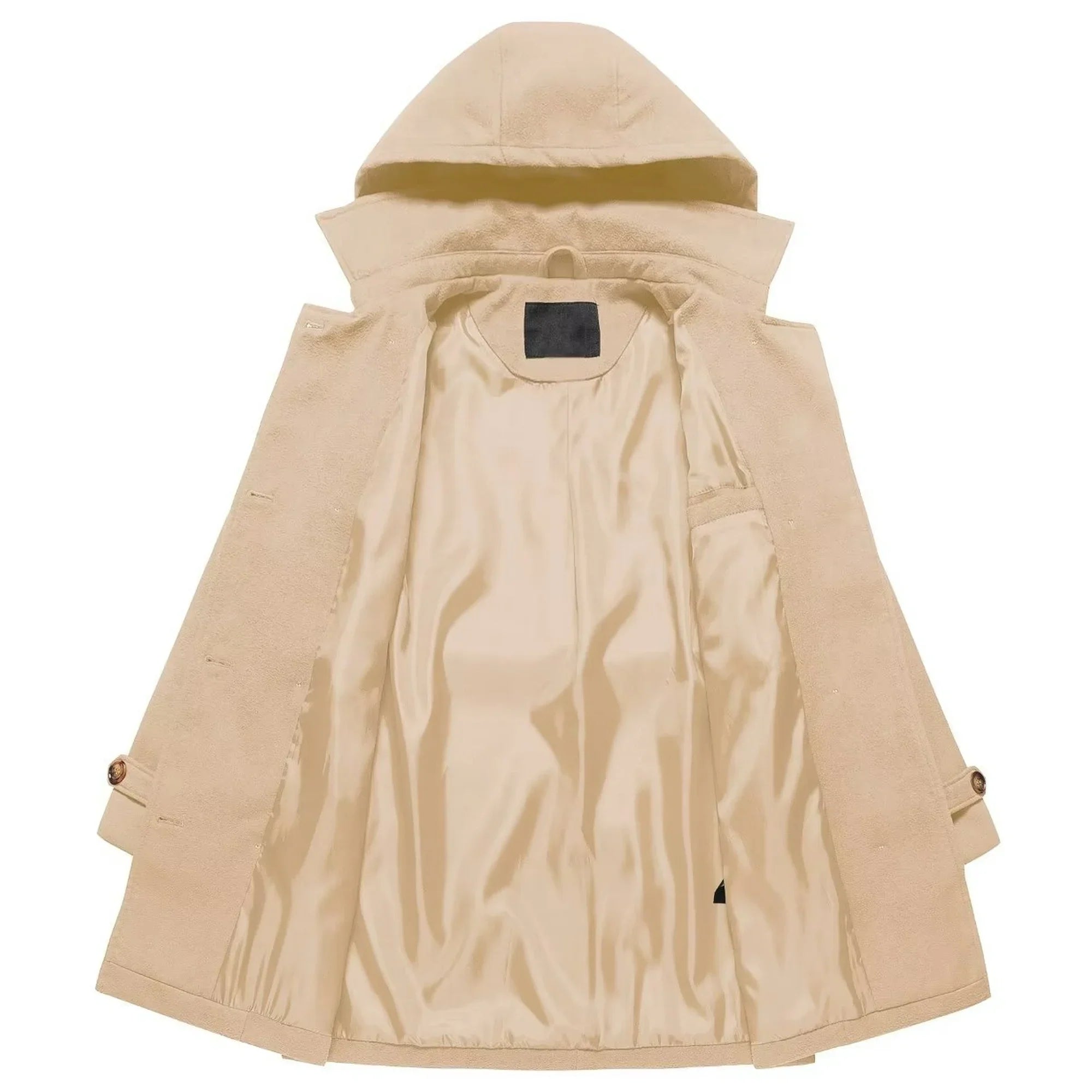 Chrisuno Women's Classic Notched Lapel Wool Coats