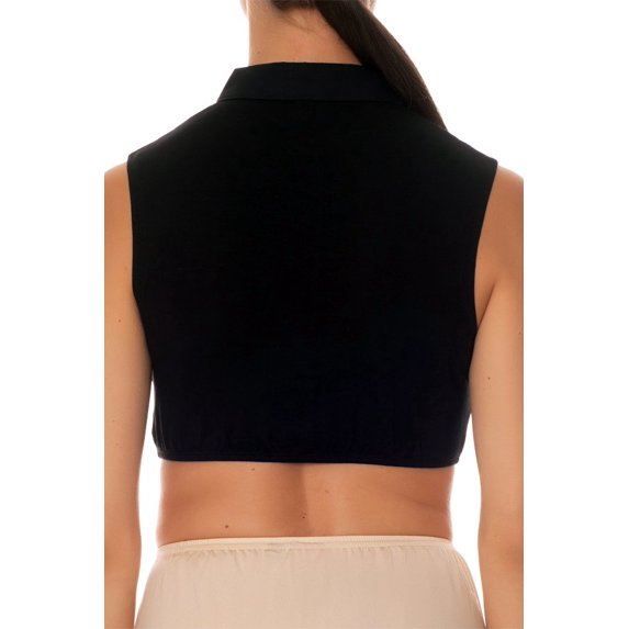 Gemsli Sleeveless Crop Shell Top